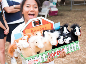 Other prizes included cute stuffed horses!